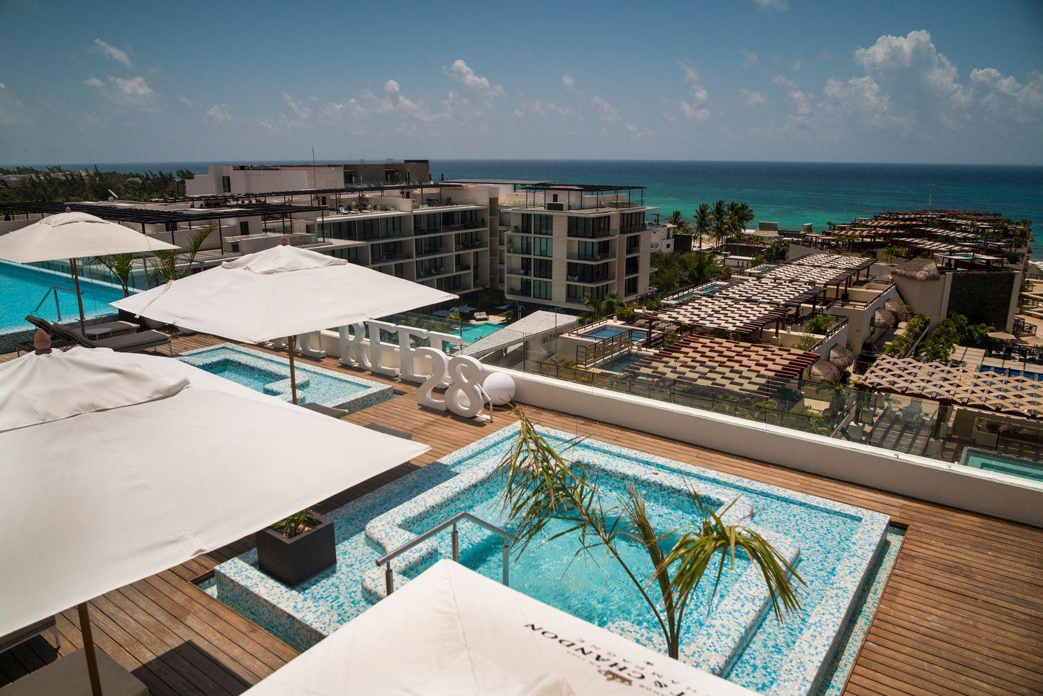 The Reef 28 Hotel & Spa (Adults Only) Playa del Carmen Exterior foto